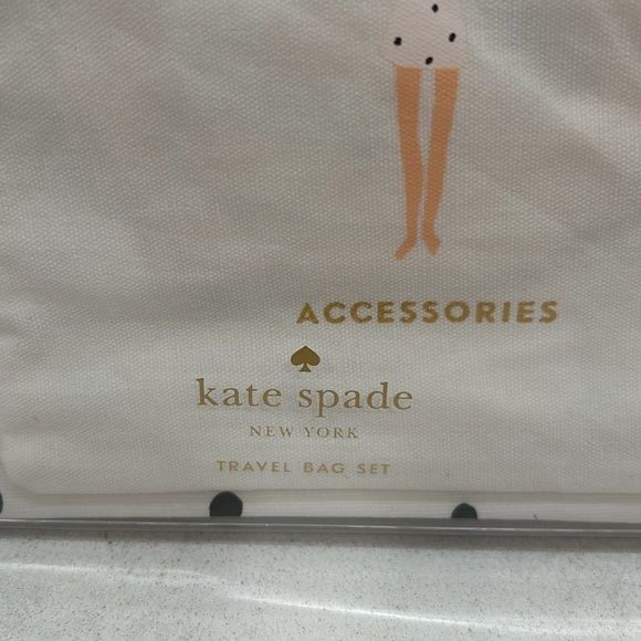 Kate Spade Getting Dressed Travel Bag Set NWT - Picture 7 of 11